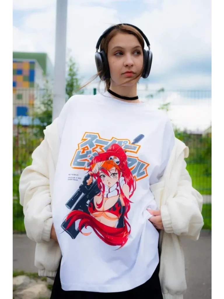 Лонгслив с притом оверсайз
