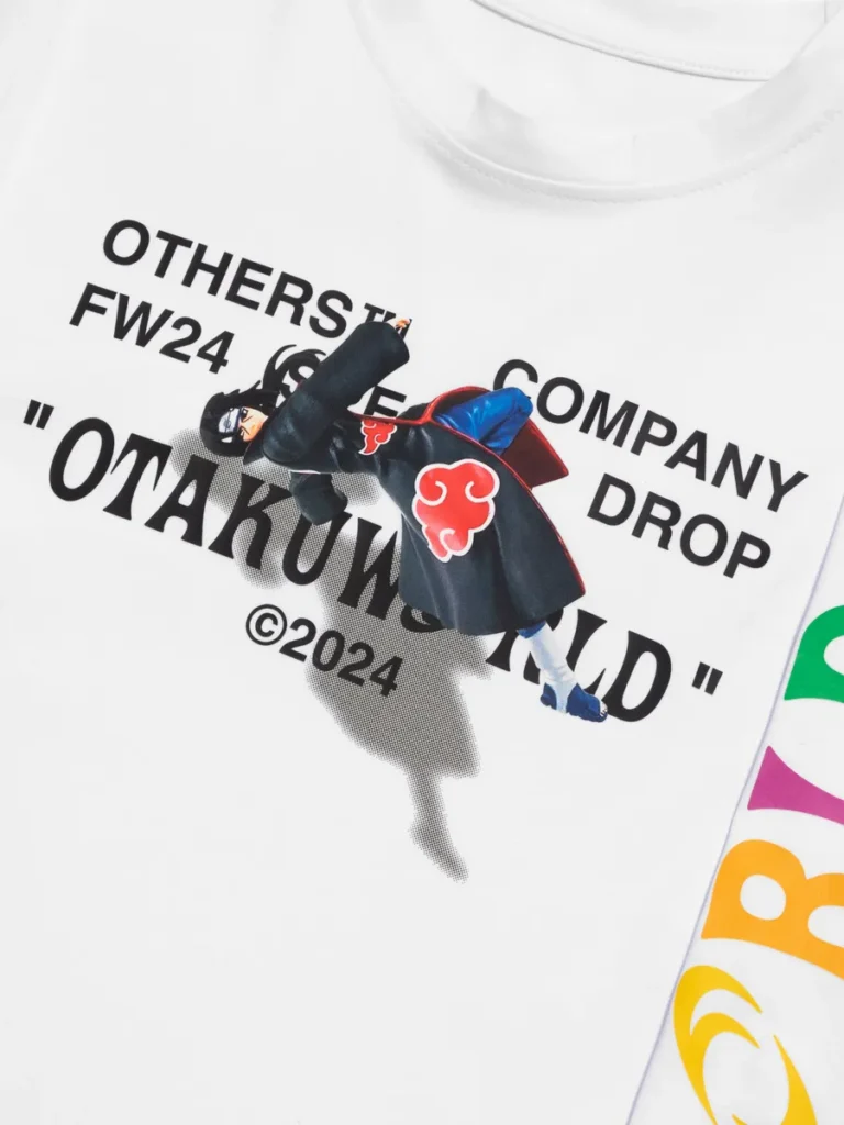 Лонгслив с принтом оверсайз Otaku
