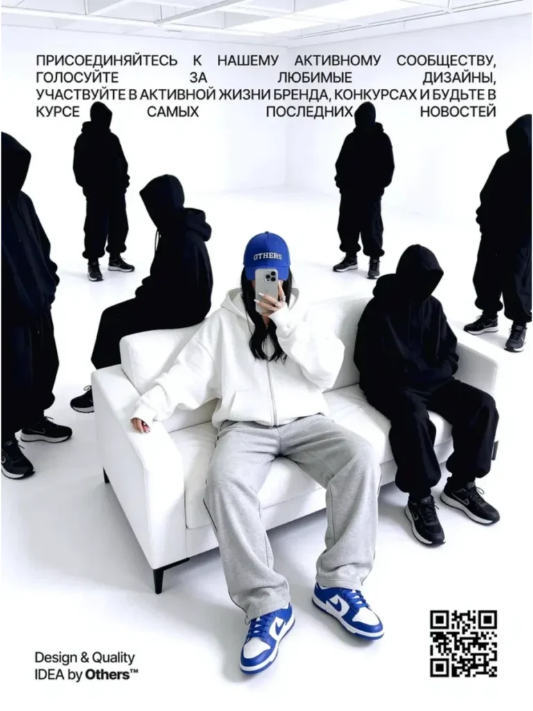 Лонгслив с принтом оверсайз