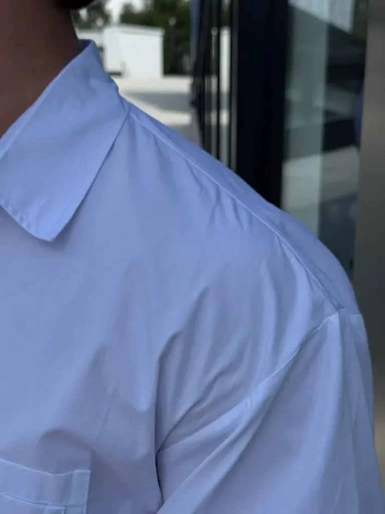 Рубашка базовая оверсайз с длинными рукавами