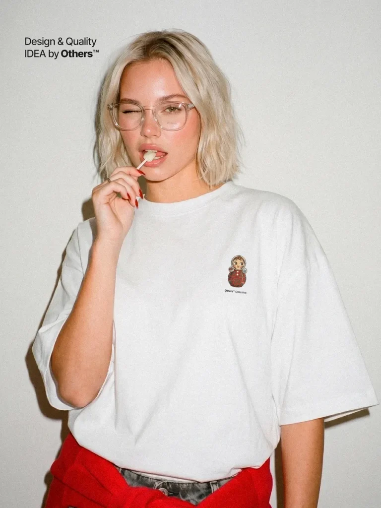 Футболка оверсайз с принтом